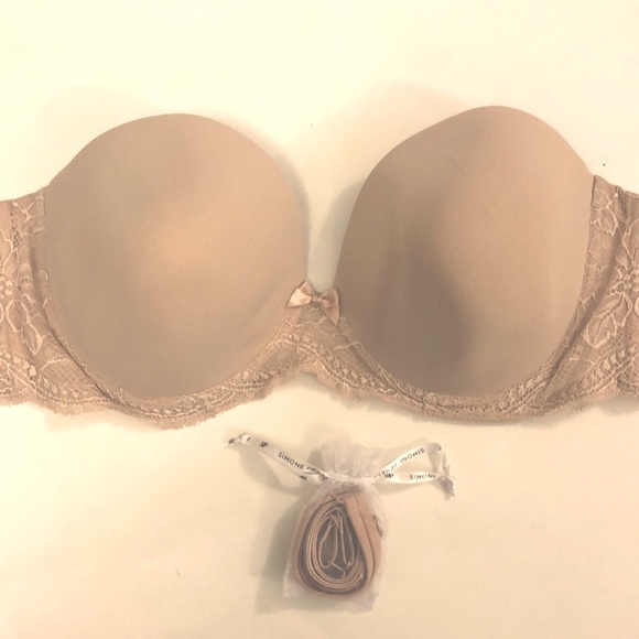 Simone Perele-  40D Eden Zen Strapless Plunge Bra - Picture 1 of 13